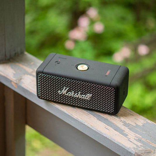Marshall Emberton Style Bluetooth Speaker 20W Output | Dual Mode | Type-C Charging | Mic Support
