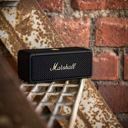 Marshall Emberton Style Bluetooth Speaker 20W Output | Dual Mode | Type-C Charging | Mic Support