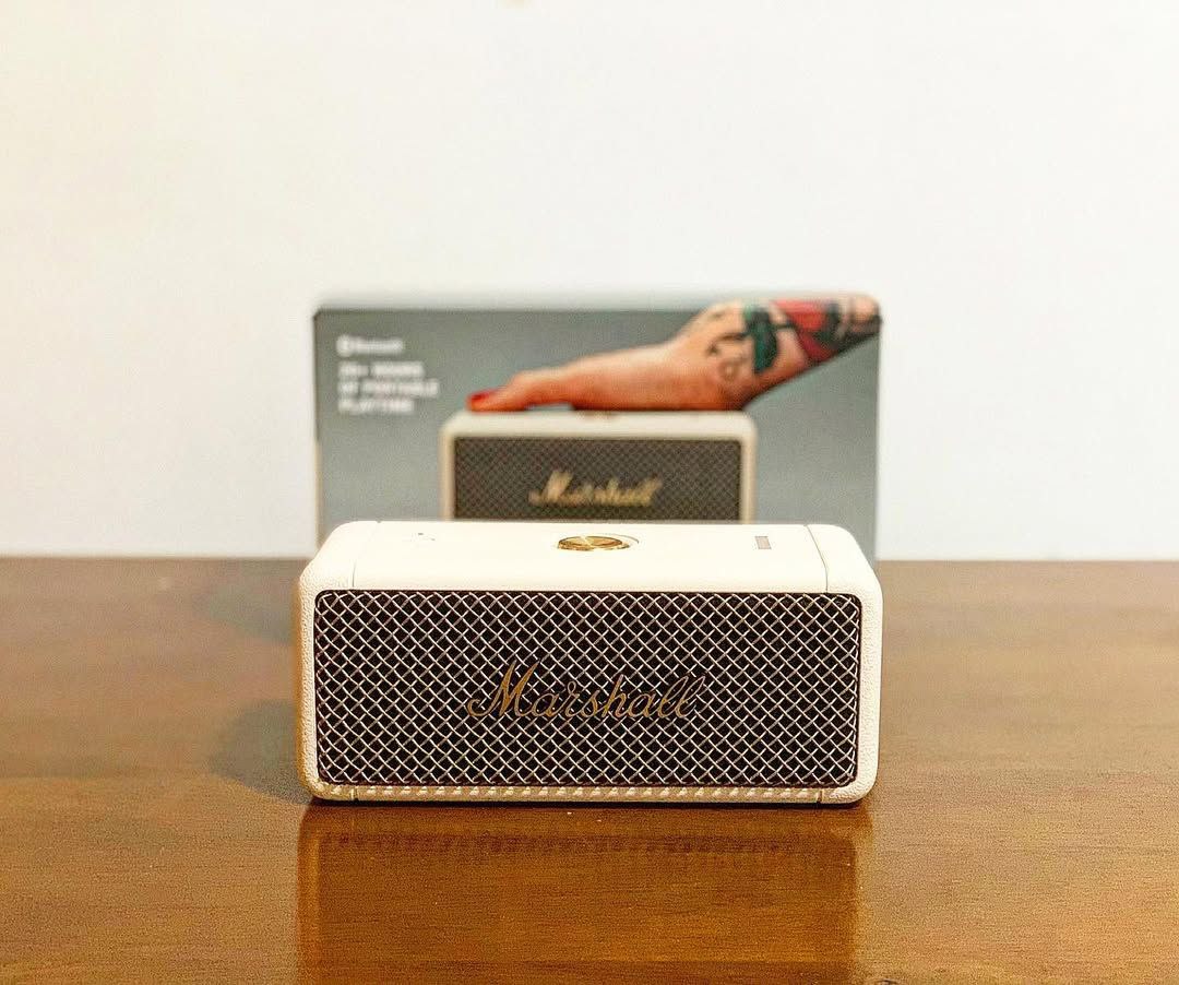 Marshall Emberton Style Bluetooth Speaker 20W Output | Dual Mode | Type-C Charging | Mic Support