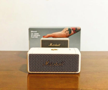 Marshall Emberton Style Bluetooth Speaker 20W Output | Dual Mode | Type-C Charging | Mic Support