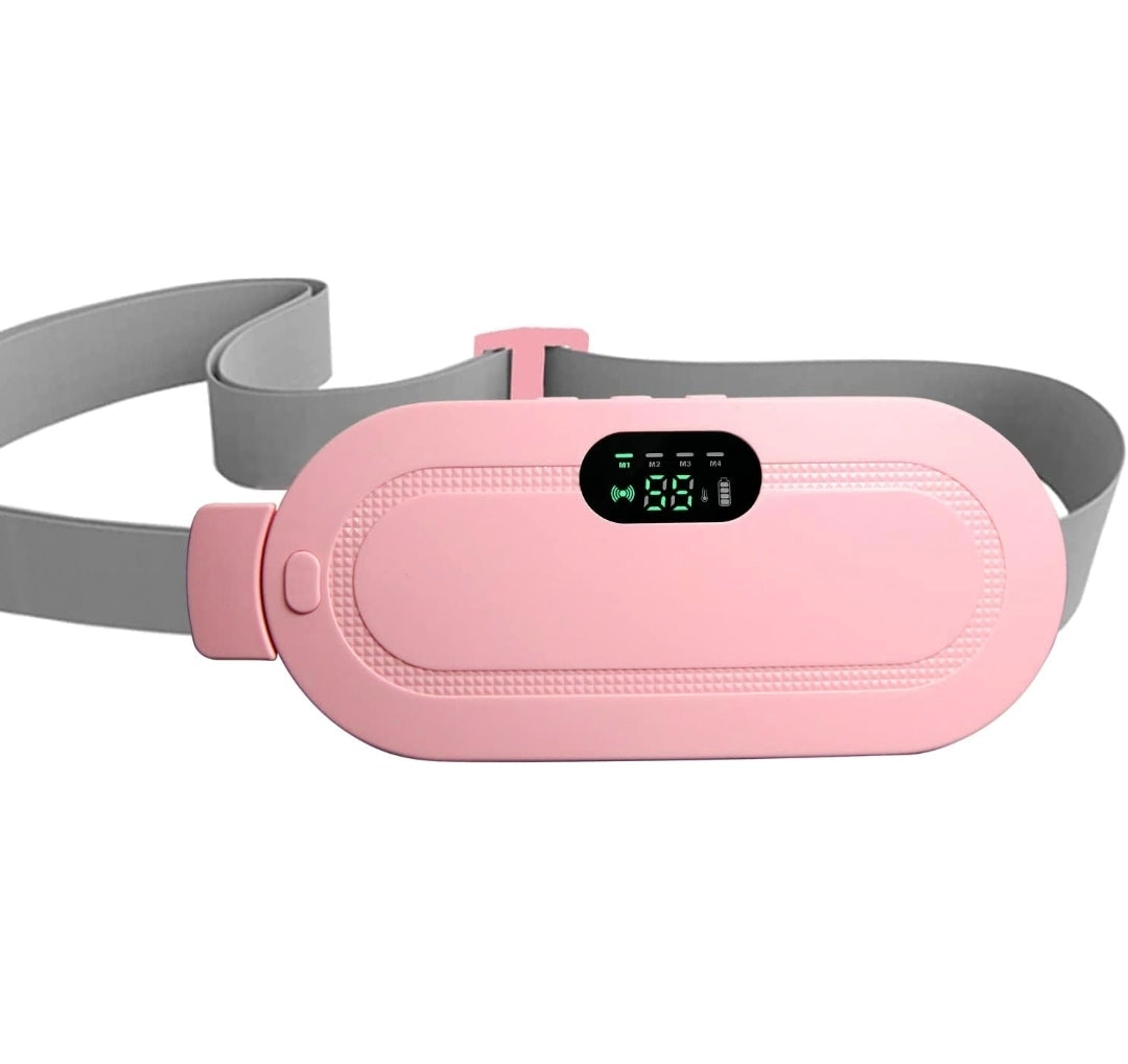 Electric Heating Pad for Menstrual Cramps - Cordless Rechargeable Stomach & Back Warmer